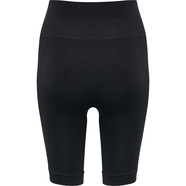 Hummel Tif Seamless Fahrradhose Trägerhose Damen - Schwarz