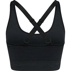 Présentation: Hummel Clea Seamless Brassière De Sport Femmes - Noir Mélange