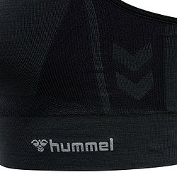 Présentation: Hummel Clea Seamless Brassière De Sport Femmes - Noir Mélange