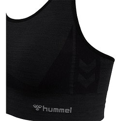 Présentation: Hummel Clea Seamless Brassière De Sport Femmes - Noir Mélange