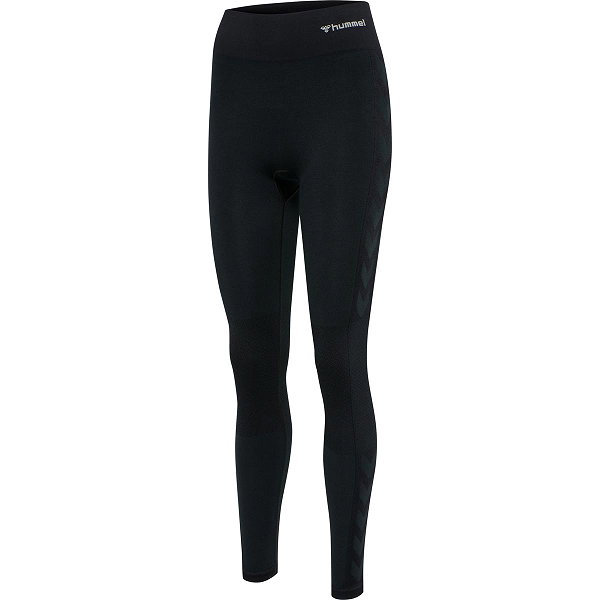 Hummel Clea Seamless Mid Waist Cuissard Femmes - Noir Mélange