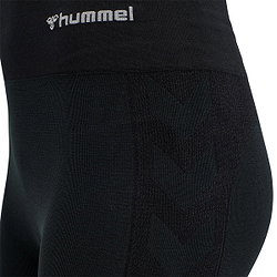 Présentation: Hummel Clea Seamless Mid Waist Cuissard Femmes - Noir Mélange
