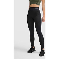 Présentation: Hummel Clea Seamless Mid Waist Cuissard Femmes - Noir Mélange