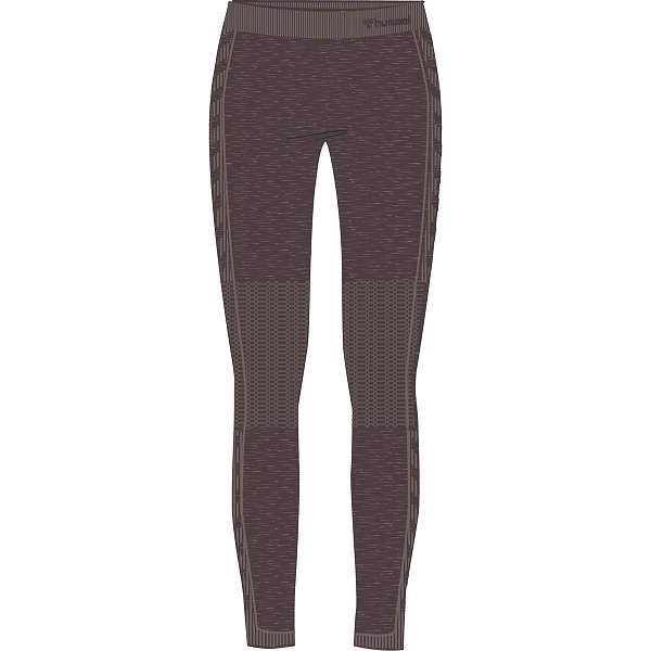 Hummel Clea Seamless Mid Waist Tight Dames - Grijs