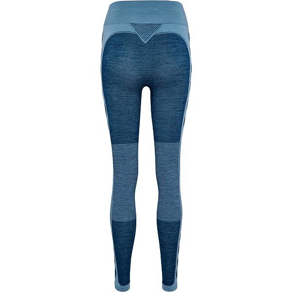 Hummel Clea Seamless Mid Waist Tight Dames - Marine
