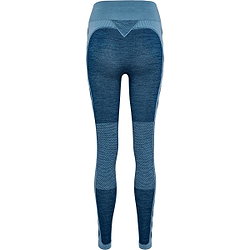 Voorvertoning: Hummel Clea Seamless Mid Waist Tight Dames - Marine