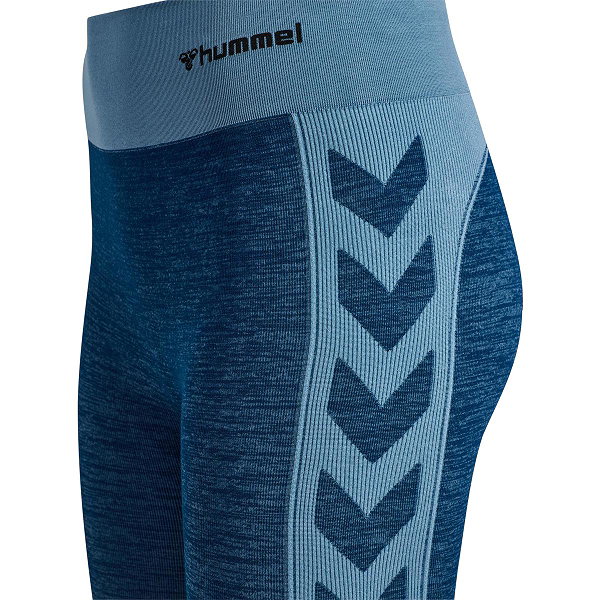Hummel Clea Seamless Mid Waist Tight Dames - Marine
