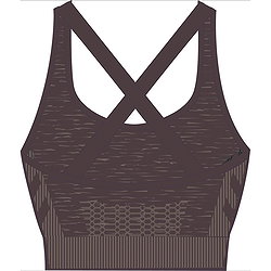 Hummel Clea Seamless Sport-Bh Damen - Grau