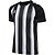Hummel Match Striped Shirt Korte Mouw Heren - Zwart / Wit