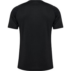 Vorschau: Hummel Match Striped Trikot Kurzarm Herren - Schwarz / Weiß