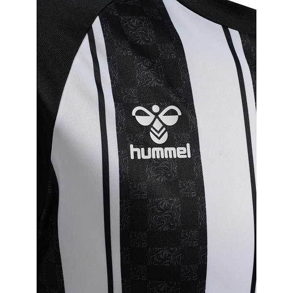 Hummel Match Striped Trikot Kurzarm Herren - Schwarz / Weiß