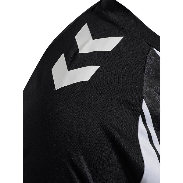 Hummel Match Striped Trikot Kurzarm Herren - Schwarz / Weiß