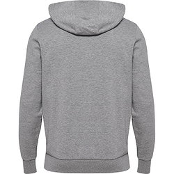 Voorvertoning: Hummel Pulse Hoodie Sweater Met Kap Heren - Grijs Gemeleerd