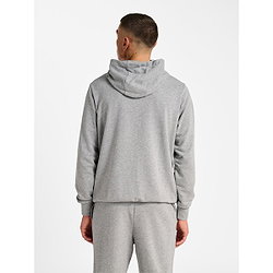 Voorvertoning: Hummel Pulse Hoodie Sweater Met Kap Heren - Grijs Gemeleerd
