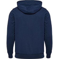 Voorvertoning: Hummel Pulse Hoodie Sweater Met Kap Heren - Marine