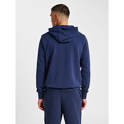 Voorvertoning: Hummel Pulse Hoodie Sweater Met Kap Heren - Marine