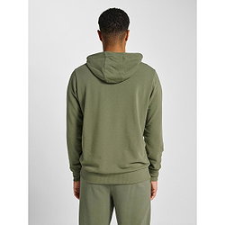 Voorvertoning: Hummel Pulse Hoodie Sweater Met Kap Heren - Khaki