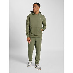 Voorvertoning: Hummel Pulse Hoodie Sweater Met Kap Heren - Khaki