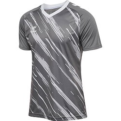 Présentation: Hummel Match Triumph Maillot Manches Courtes Hommes - Gris / Blanc