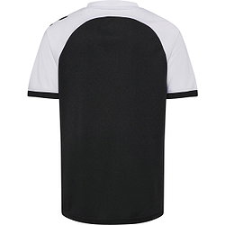 Présentation: Hummel Match League Maillot Manches Courtes Enfants - Noir / Blanc
