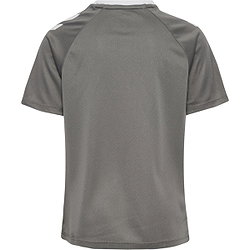 Présentation: Hummel Match Triumph Maillot Manches Courtes Enfants - Gris / Blanc
