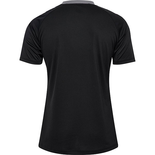 Hummel Match Triumph Maillot Manches Courtes Hommes - Noir / Gris