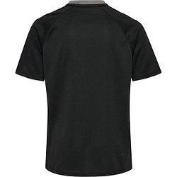Présentation: Hummel Match Triumph Maillot Manches Courtes Enfants - Noir / Gris