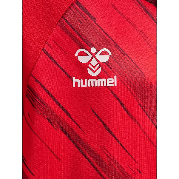 Hummel Match Triumph Maillot Manches Courtes Enfants - Rouge