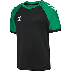 Hummel Match League Maillot Manches Courtes Enfants - Noir / Vert