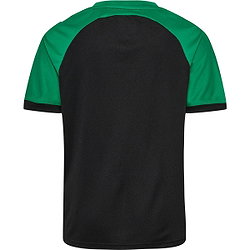 Présentation: Hummel Match League Maillot Manches Courtes Enfants - Noir / Vert