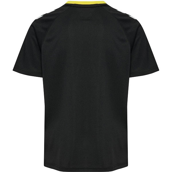 Hummel Match Triumph Maillot Manches Courtes Enfants - Noir / Jaune