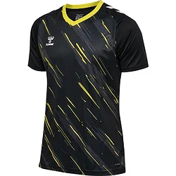 Hummel Match Triumph Maillot Manches Courtes Hommes - Noir / Jaune