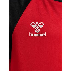 Présentation: Hummel Match League Maillot Manches Courtes Enfants - Rouge / Noir