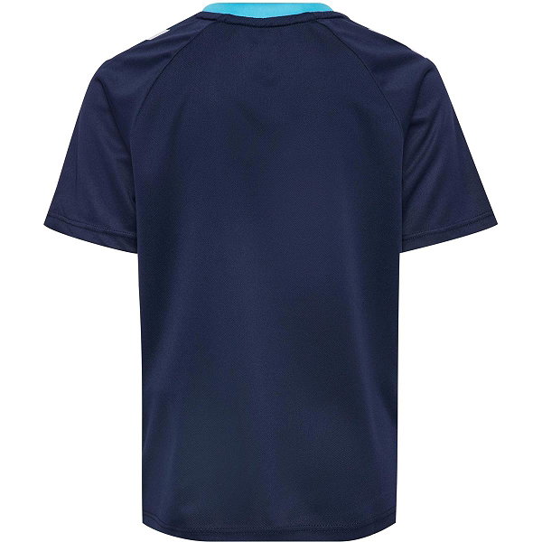 Hummel Match Triumph Trikot Kurzarm Kinder - Marine / Aqua