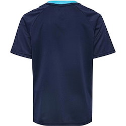 Vorschau: Hummel Match Triumph Trikot Kurzarm Kinder - Marine / Aqua