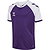 Hummel Match League Maillot Manches Courtes Enfants - Mauve / Blanc