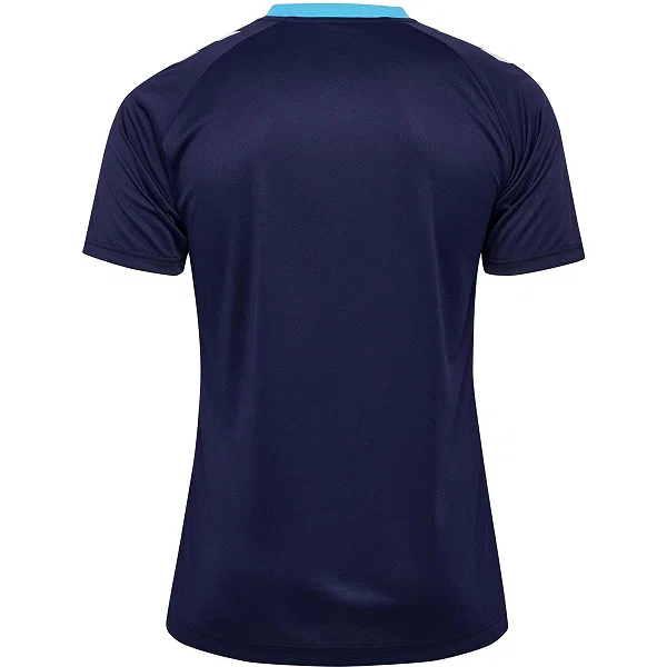 Hummel Match Triumph Maillot Manches Courtes Hommes - Marine / Aqua