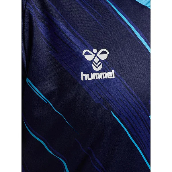 Hummel Match Triumph Maillot Manches Courtes Hommes - Marine / Aqua
