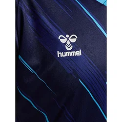 Présentation: Hummel Match Triumph Maillot Manches Courtes Hommes - Marine / Aqua