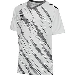 Hummel Match Triumph Maillot Manches Courtes Enfants - Blanc / Gris