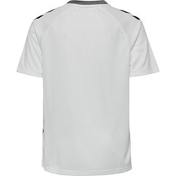Présentation: Hummel Match Triumph Maillot Manches Courtes Enfants - Blanc / Gris
