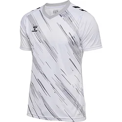 Présentation: Hummel Match Triumph Maillot Manches Courtes Hommes - Blanc / Gris