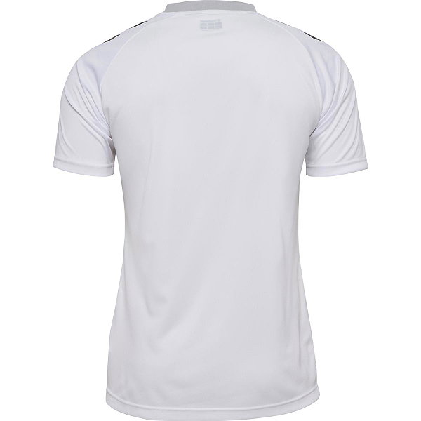 Hummel Match Triumph Maillot Manches Courtes Hommes - Blanc / Gris
