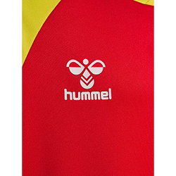 Voorvertoning: Hummel Match League Shirt Korte Mouw Kinderen - Rood / Geel