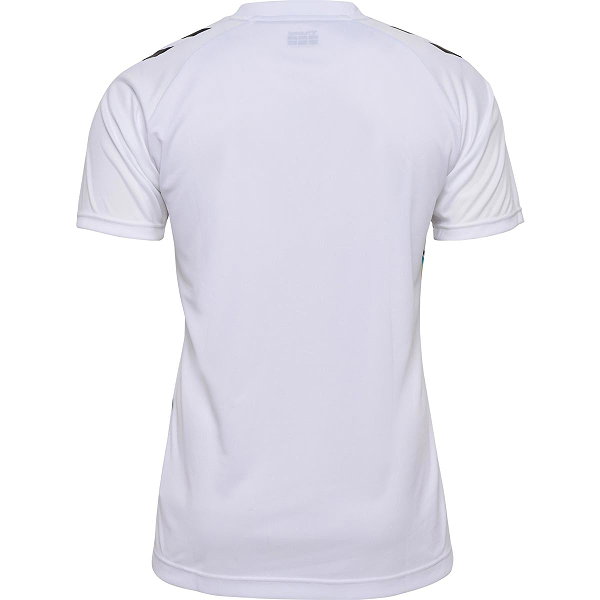 Hummel Match Triumph Maillot Manches Courtes Hommes - Blanc / Multicolore