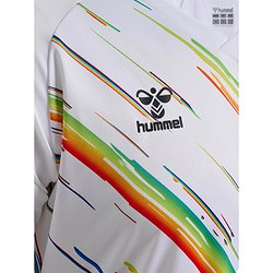 Présentation: Hummel Match Triumph Maillot Manches Courtes Hommes - Blanc / Multicolore