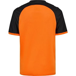 Présentation: Hummel Match League Maillot Manches Courtes Enfants - Orange / Noir