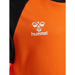 Présentation: Hummel Match League Maillot Manches Courtes Enfants - Orange / Noir