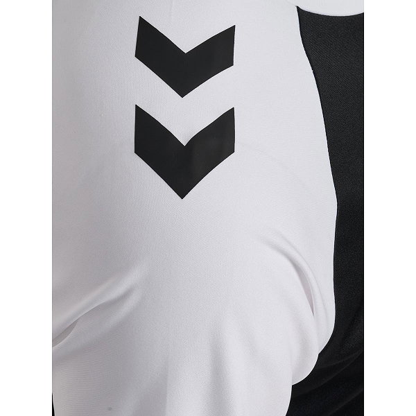Hummel Match League Maillot Manches Courtes Hommes - Noir / Blanc
