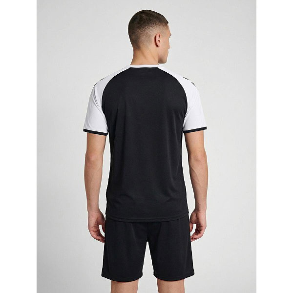 Hummel Match League Maillot Manches Courtes Hommes - Noir / Blanc